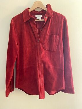 Red Suede Jones New York Shirt